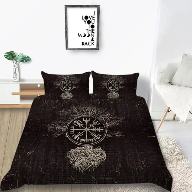 COUVRE COUETTE VEGVISIR - Viking Héritage