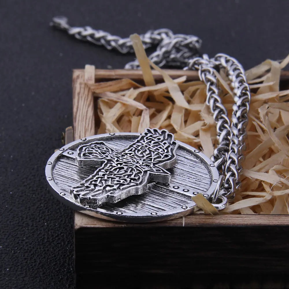 Collier Corbeau - Viking Héritage