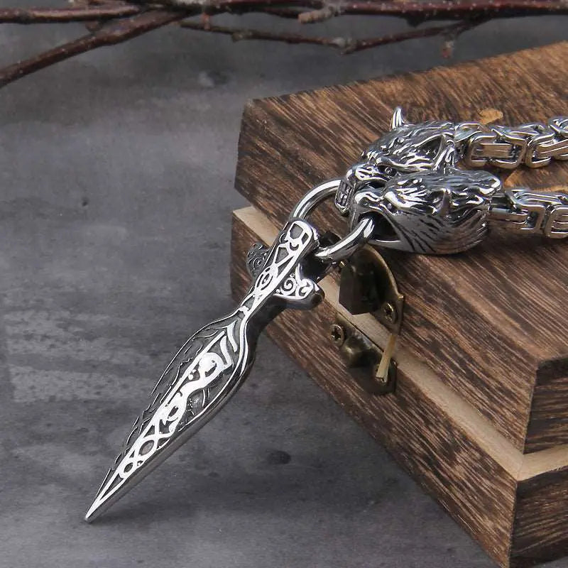 Collier Flèche d'Odin - Viking Héritage