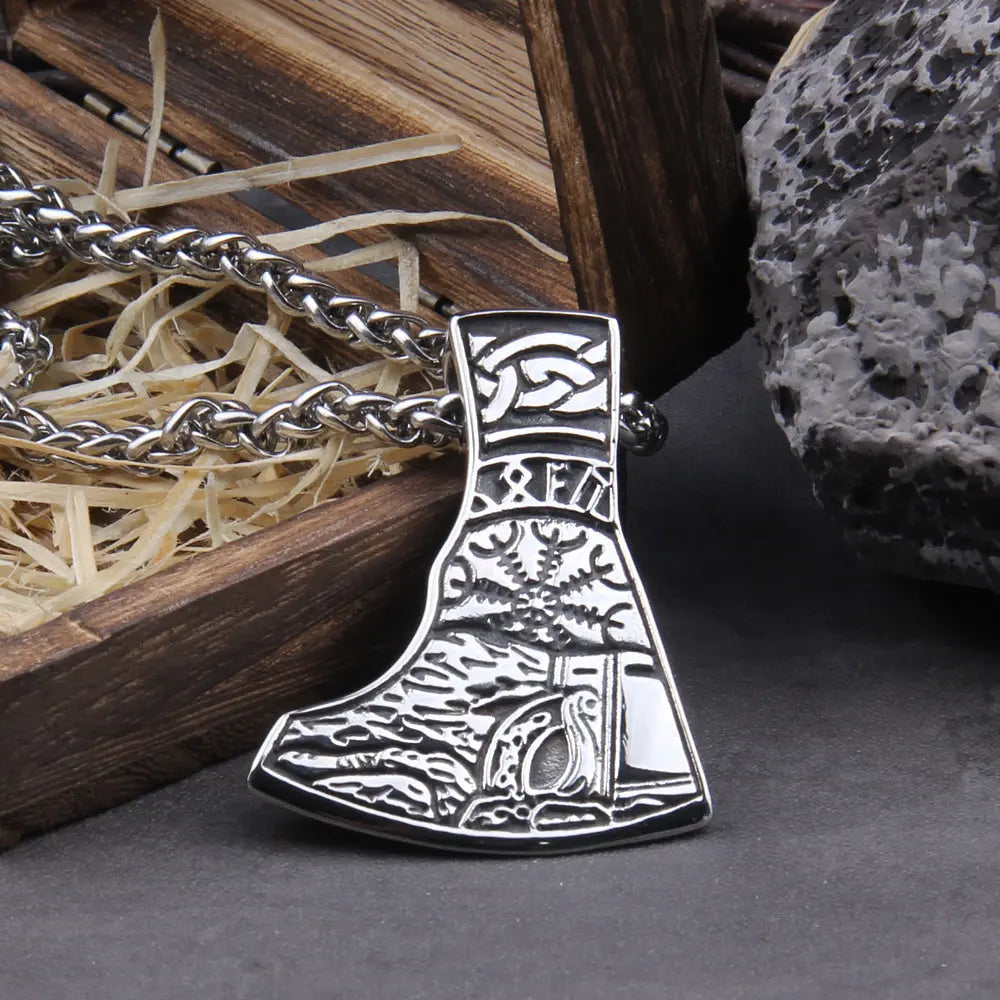 Collier Hache Viking - Viking Héritage