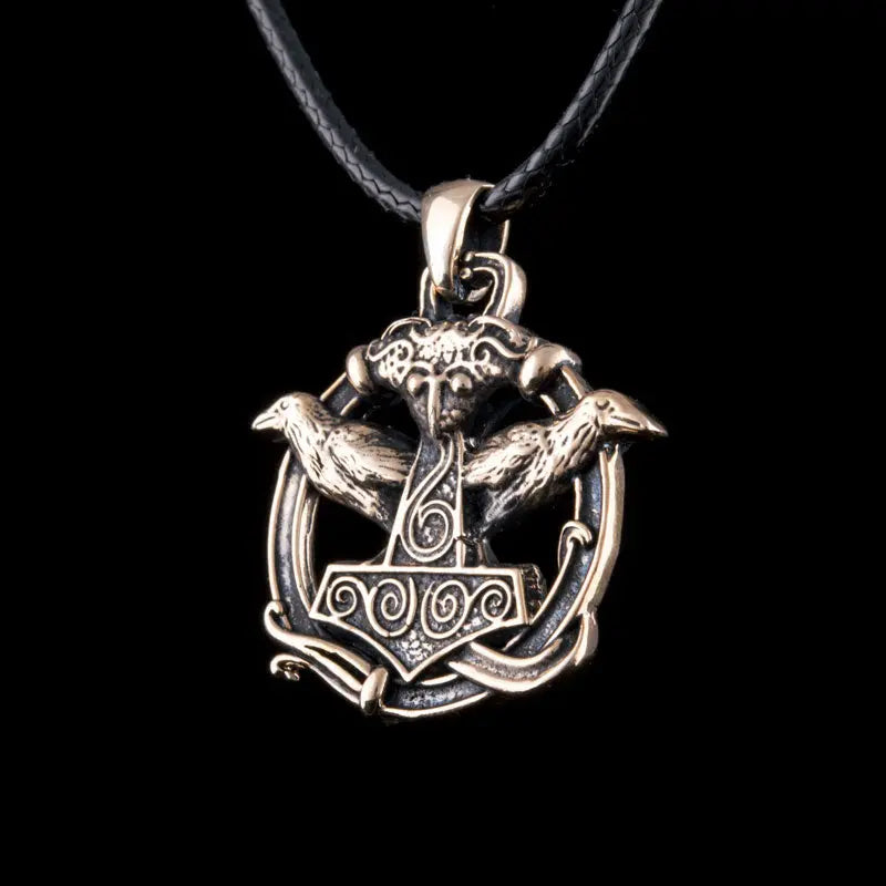 Collier Mjonir (Bronze Massif) - Viking Héritage