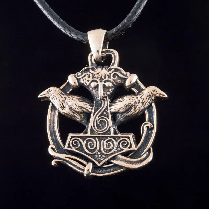 Collier Mjonir (Bronze Massif) - Viking Héritage
