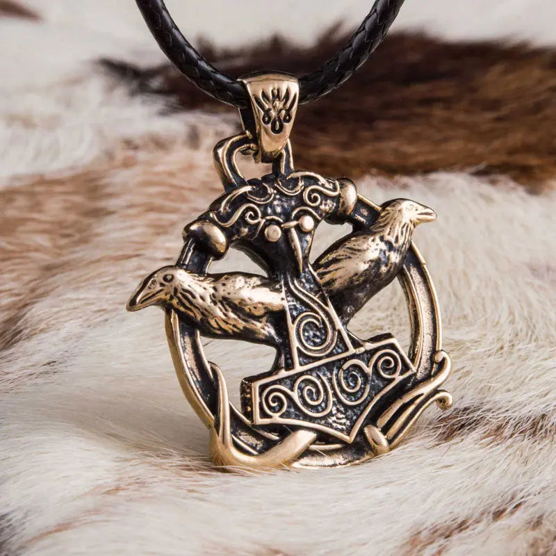 Collier Mjonir (Bronze Massif) - Viking Héritage