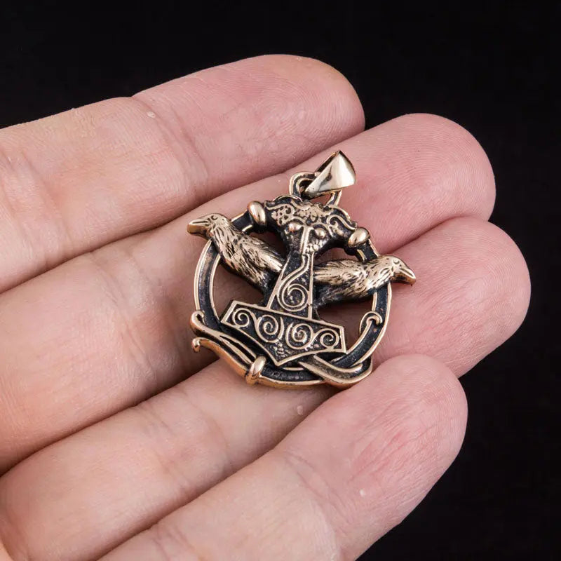 Collier Mjonir (Bronze Massif) - Viking Héritage