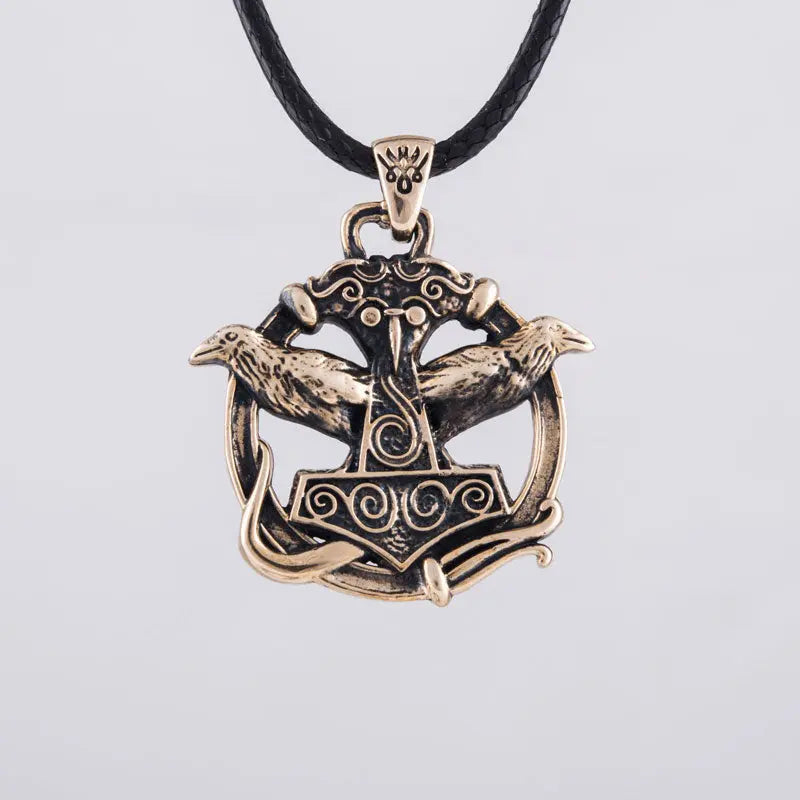 Collier Mjonir (Bronze Massif) - Viking Héritage