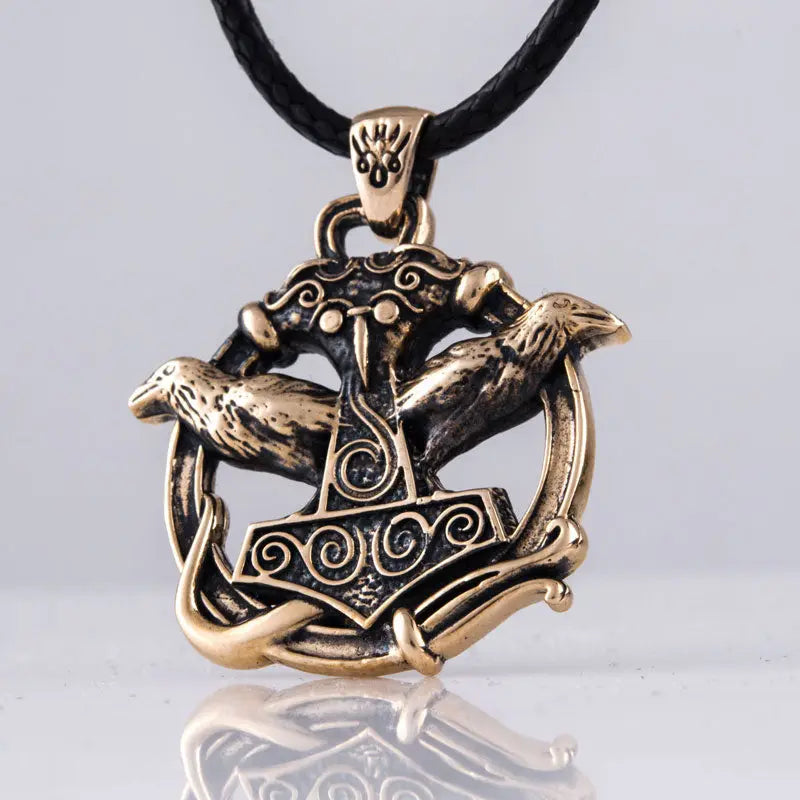 Collier Mjonir (Bronze Massif) - Viking Héritage