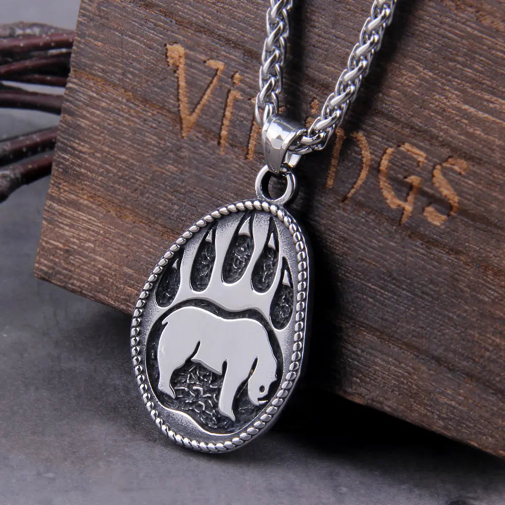 Collier Ours Berserker - Viking Héritage