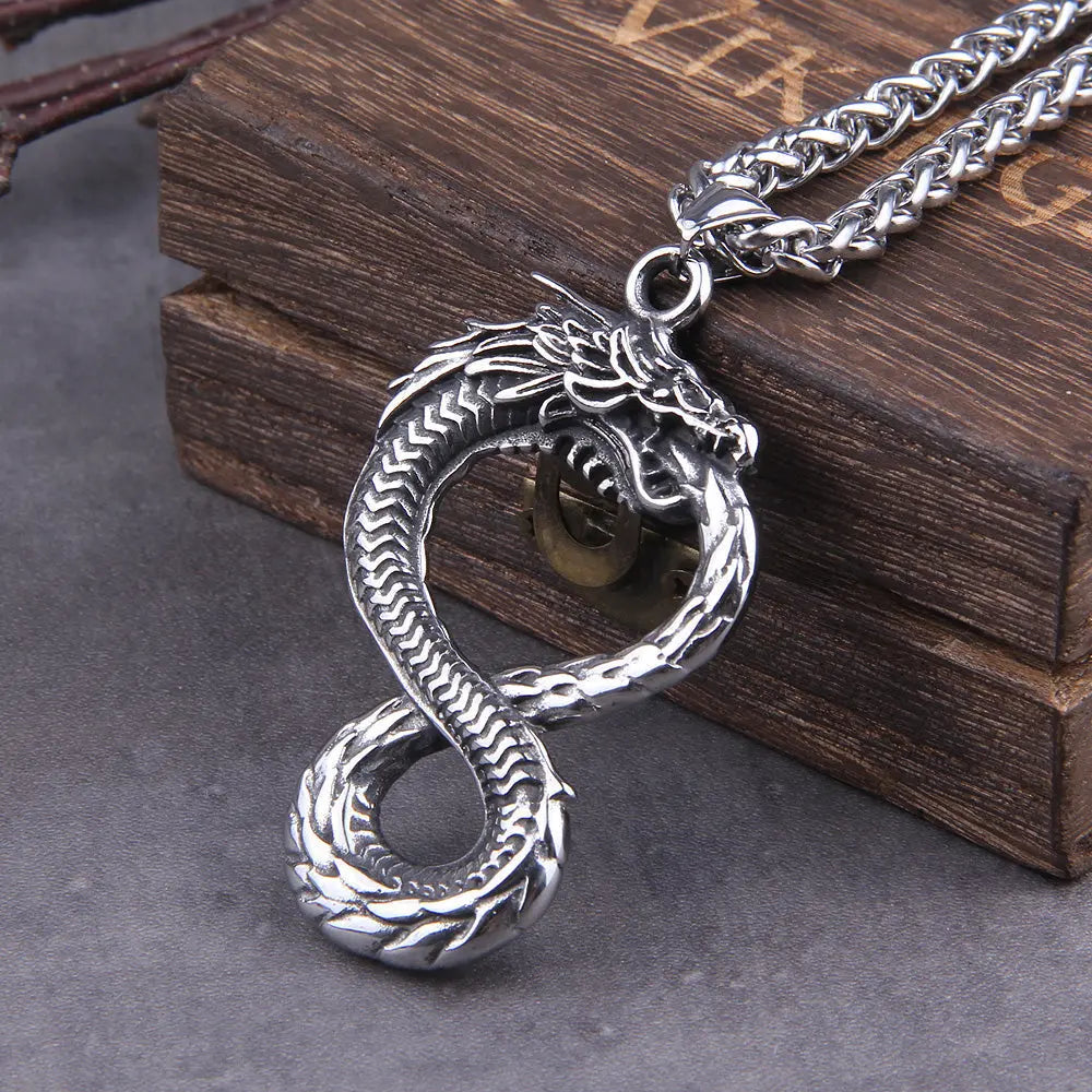 Collier Serpent Jormungand - Viking Héritage
