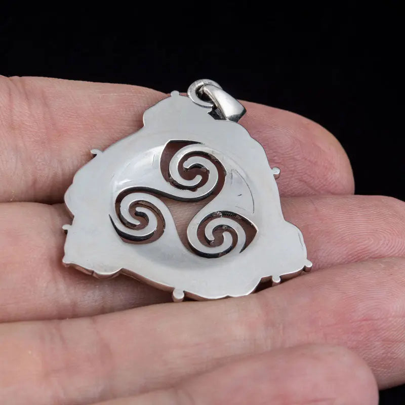 Collier Triskèl (Argent Massif) - Viking Héritage