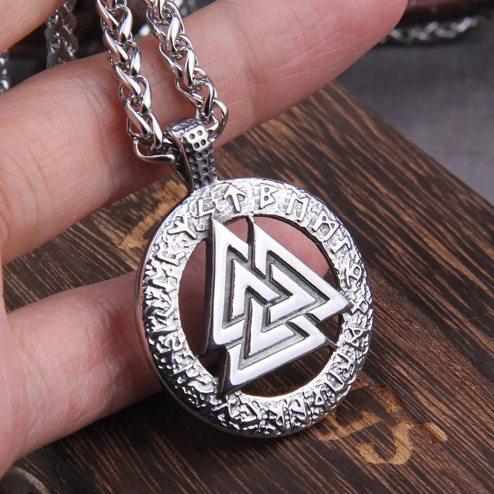 Collier Valknut Original - Viking Héritage