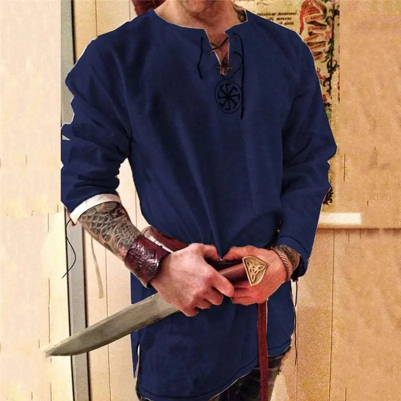 Cosplay Viking Pour Homme Soleil Noir - Viking Héritage