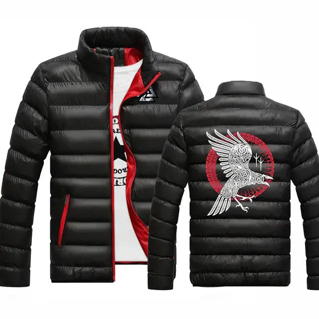 MANTEAU VIKING HUGIN VALKNUT - Viking Héritage