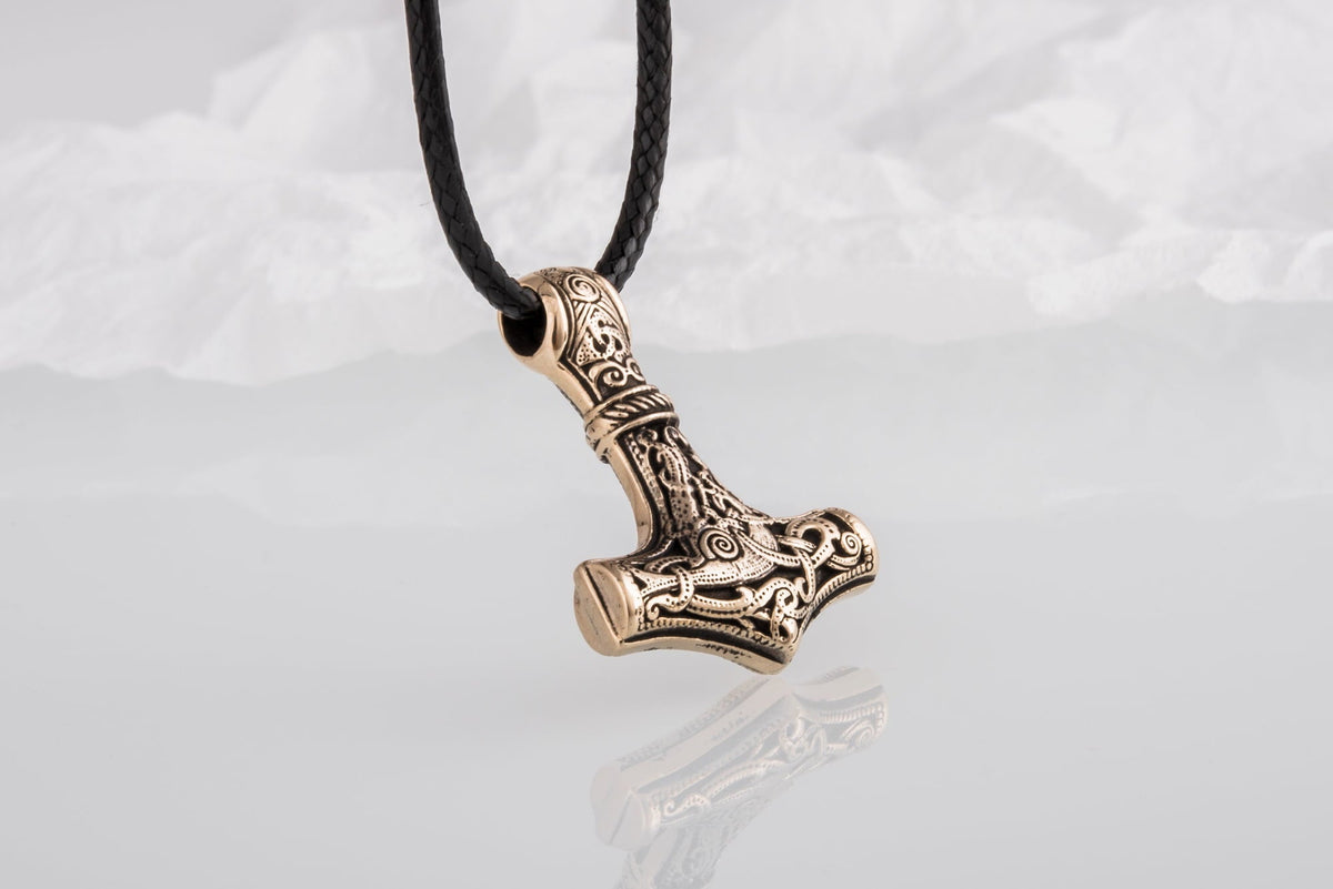 Pendentif Marteau de Thor et Mjölnir Sigrun — Bronze