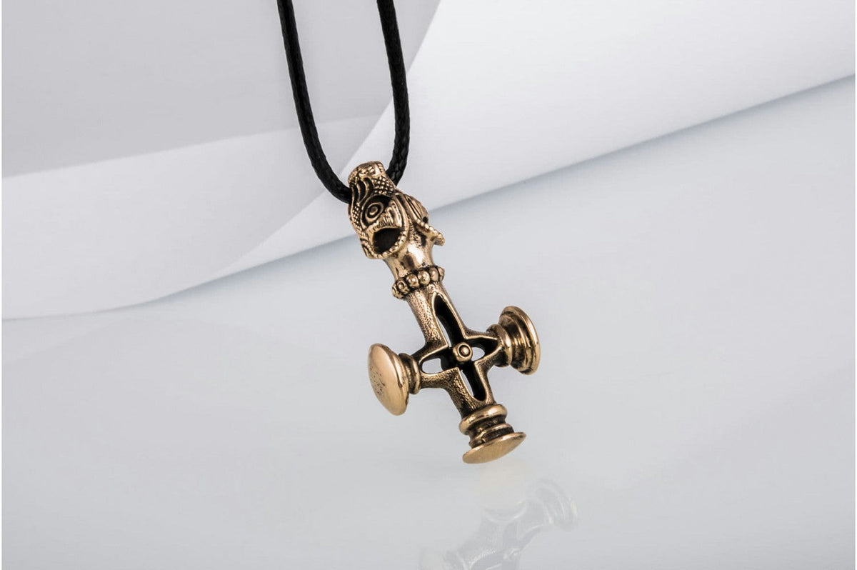 Pendentif Marteau de Thor et Mjölnir Eirik — Bronze