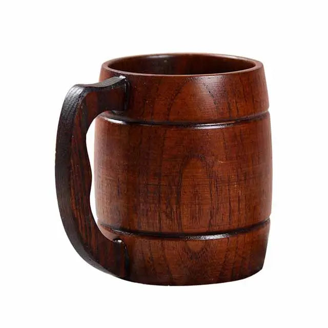 MUG VIKING EN BOIS FAIT À LA MAIN - Viking Héritage