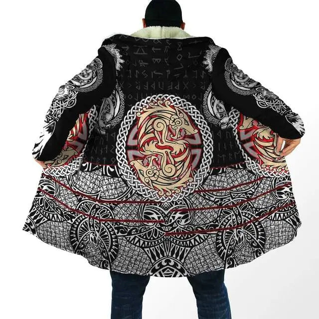 Manteau Viking The Wolf - Viking Héritage