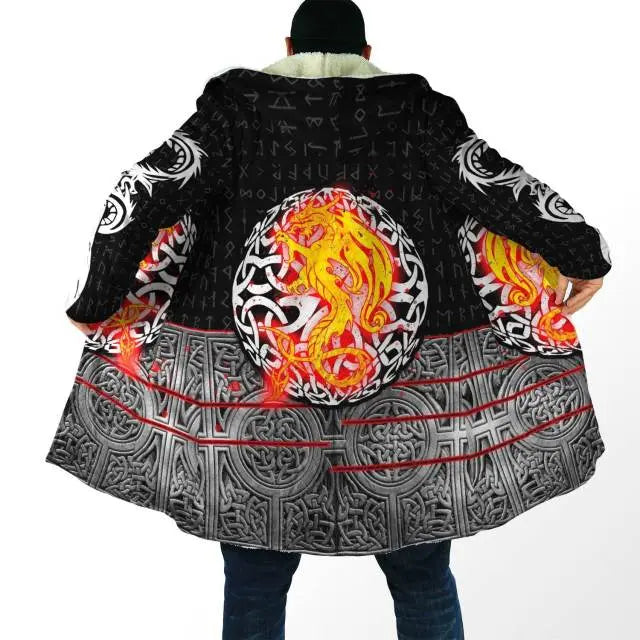 Manteau Viking The Wolf - Viking Héritage