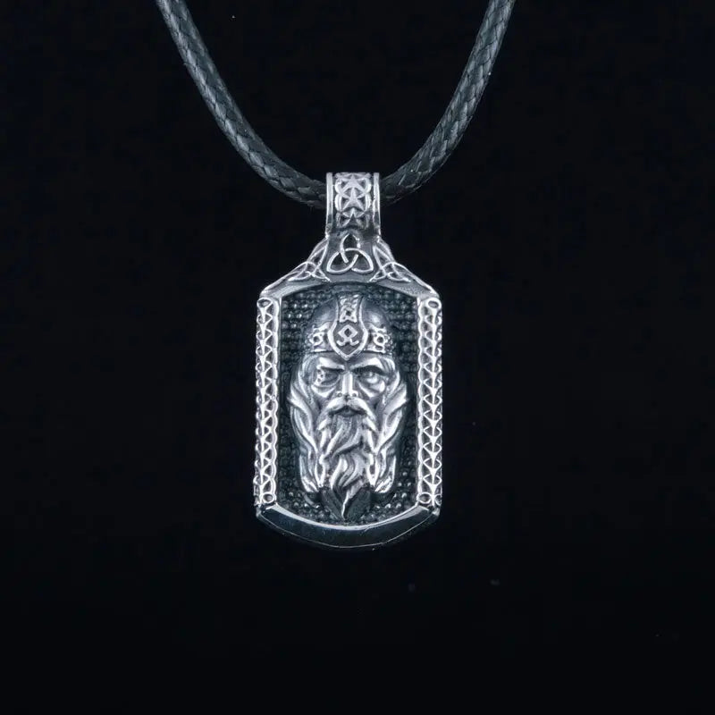 PENDENTIF CERF - VEGVISIR ARGENT STERLING .925 - Viking Héritage