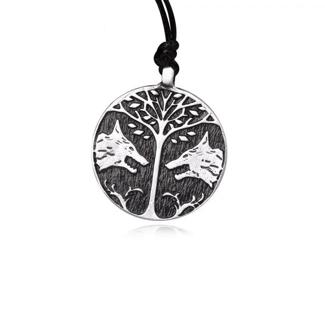 PENDENTIF GERI ET FREKI - Viking Héritage