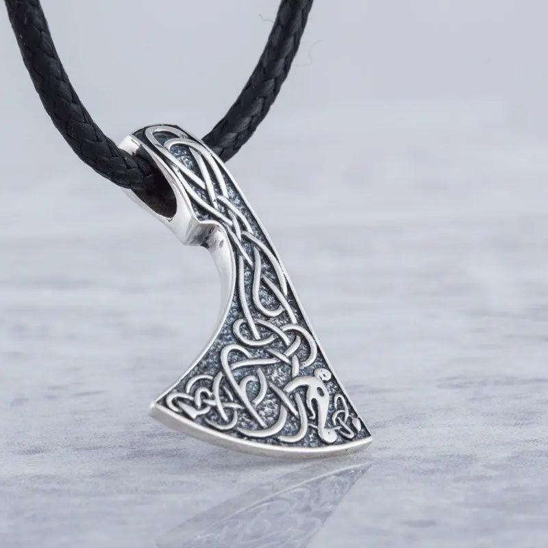 PENDENTIF HACHE VIKING ARGENT STERLING .925 - Viking Héritage