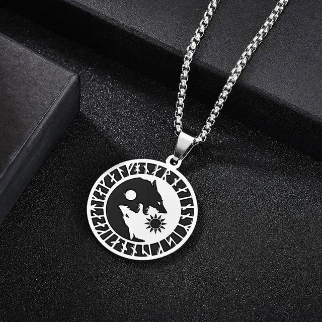 PENDENTIF LOUP SKÖLL - Viking Héritage