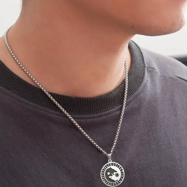 PENDENTIF LOUP SKÖLL - Viking Héritage