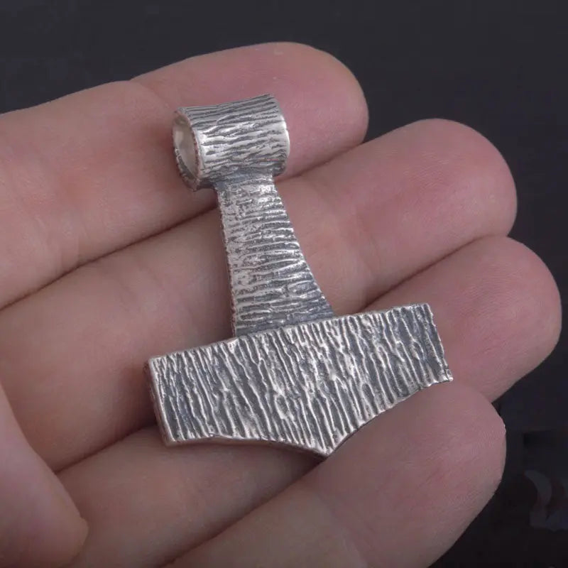 PENDENTIF MARTEAU DE THOR ARGENT - Viking Héritage