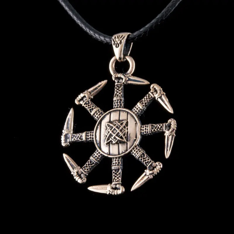 PENDENTIF SOLEIL NOIR (BRONZE MASSIF) - Viking Héritage