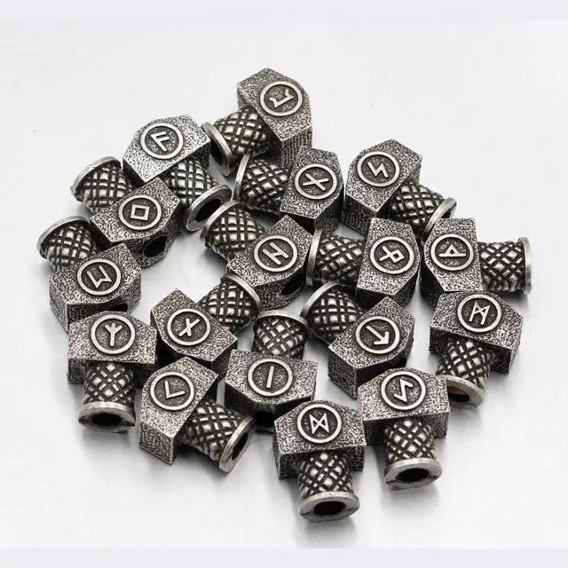 PERLE DE BARBE MJOLNIR SAC DE 23 PERLES - Viking Héritage