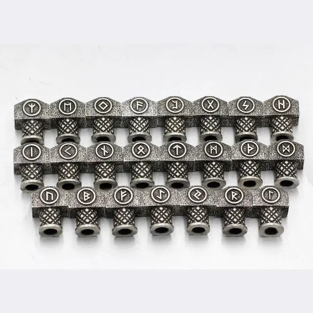 PERLE DE BARBE MJOLNIR SAC DE 23 PERLES - Viking Héritage