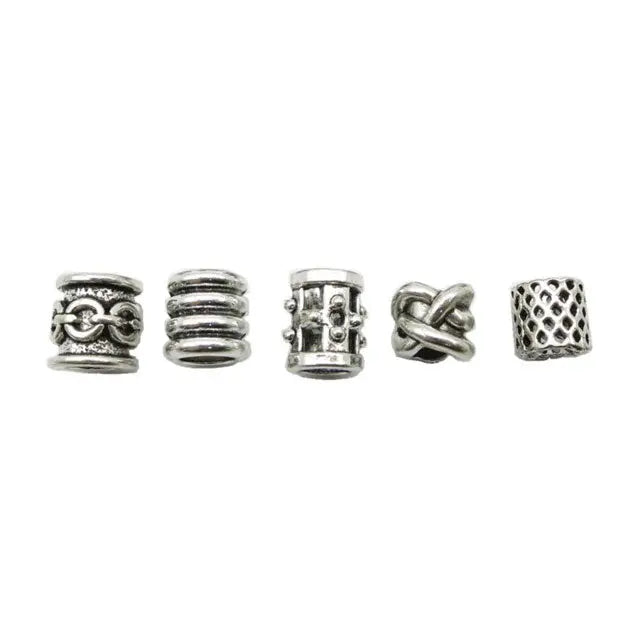 PERLES DE BARBE SAC DE 5 PERLES - Viking Héritage