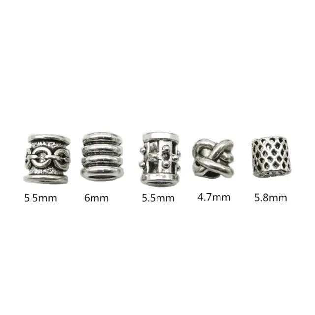 PERLES DE BARBE SAC DE 5 PERLES - Viking Héritage