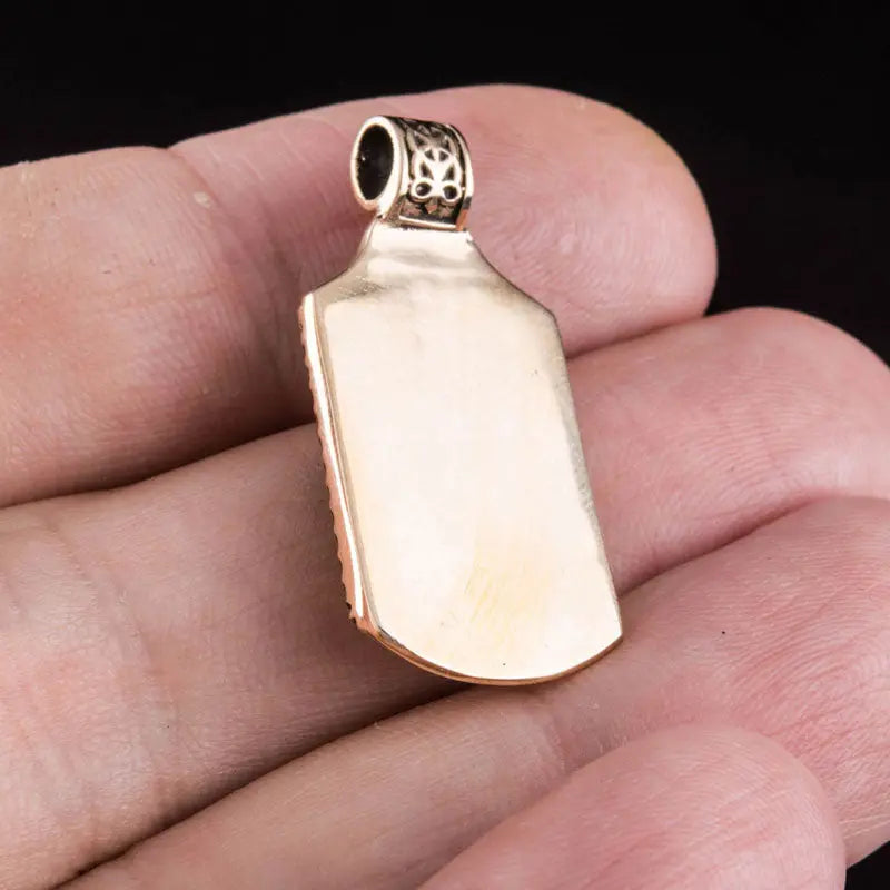 Pendentif Viking Odin (Bronze massif) - Viking Héritage