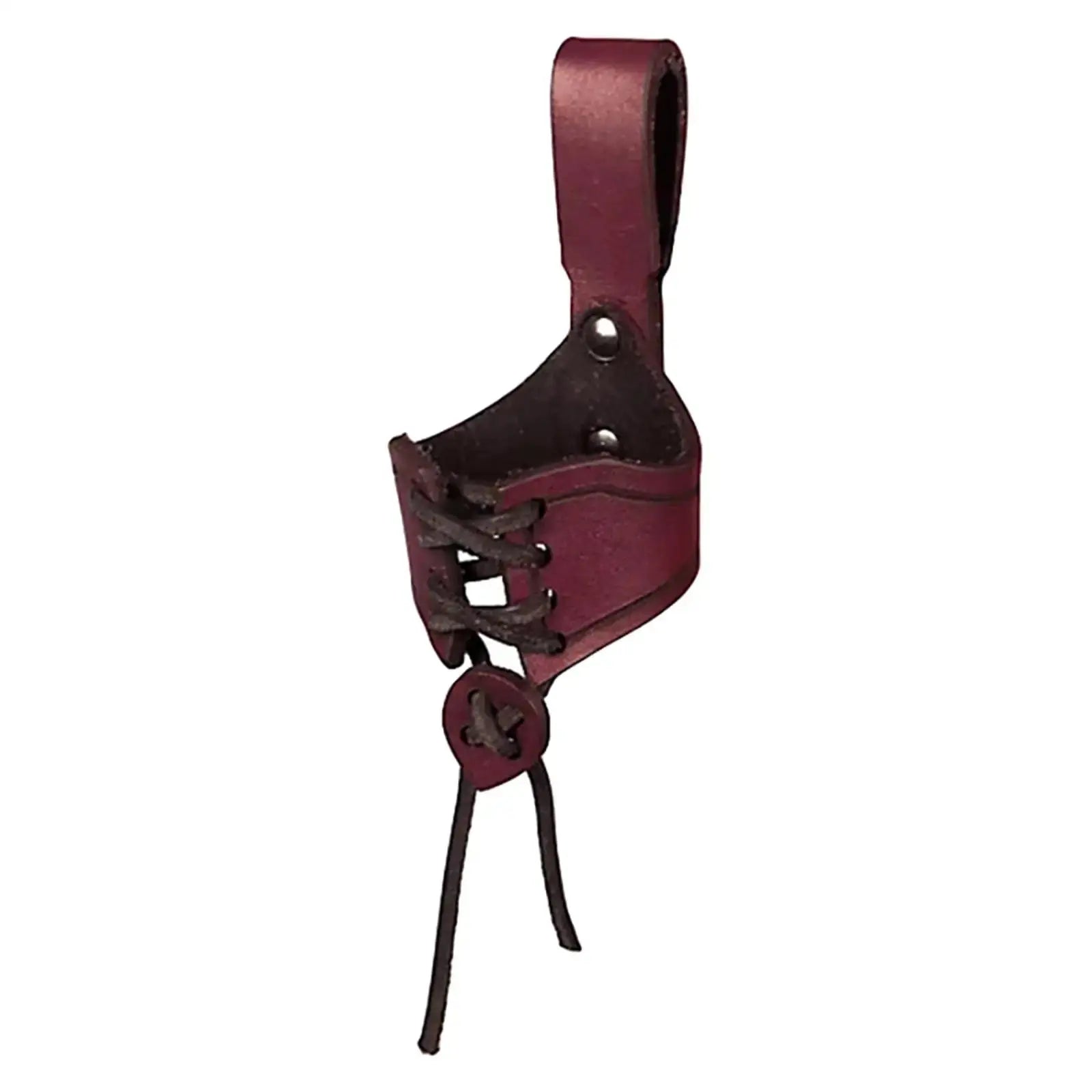 Porte-Corne à Boire Viking en Cuir - Viking Héritage