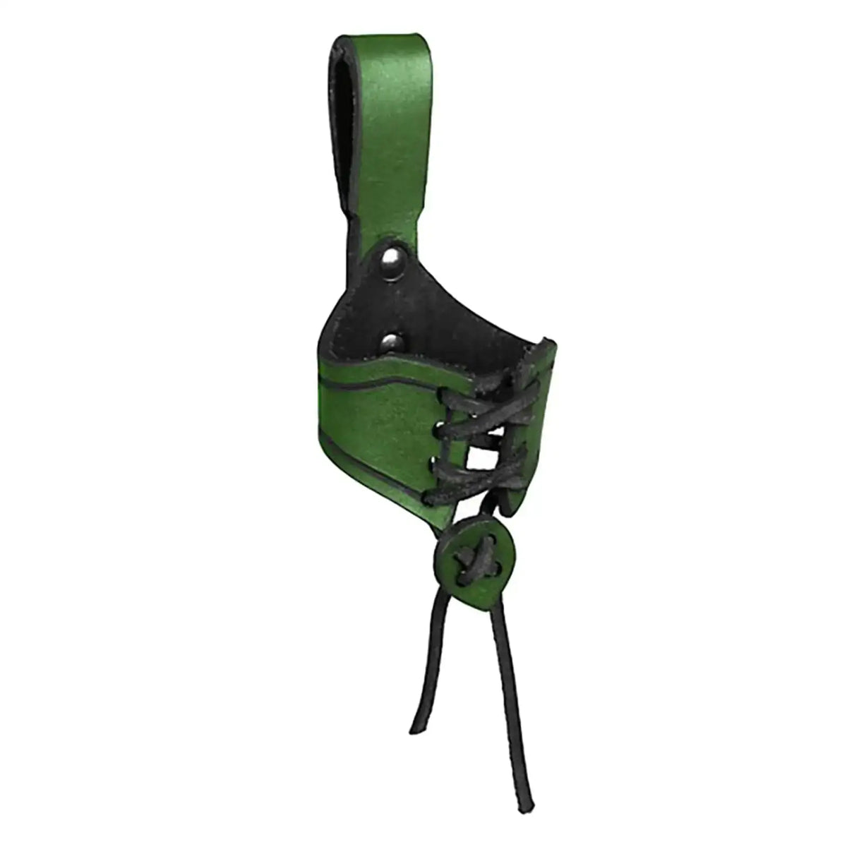 Porte-Corne à Boire Viking en Cuir - Viking Héritage