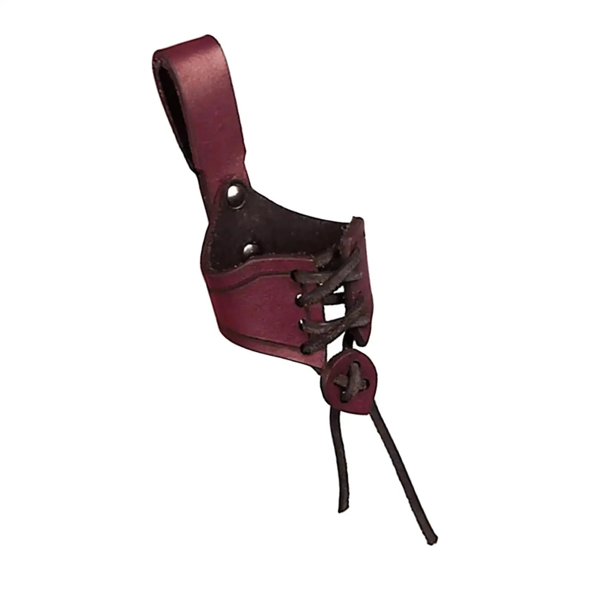 Porte-Corne à Boire Viking en Cuir - Viking Héritage