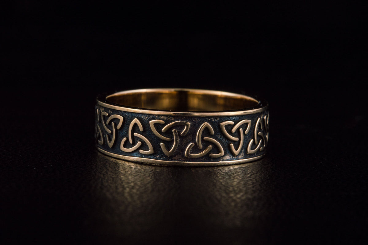 Bague Triquetra — Bronze