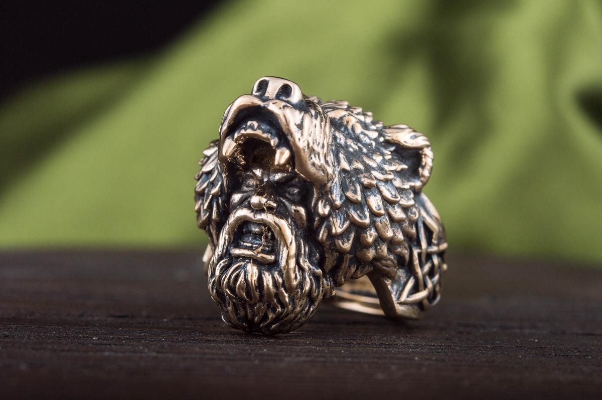 Bague Ours — Bronze