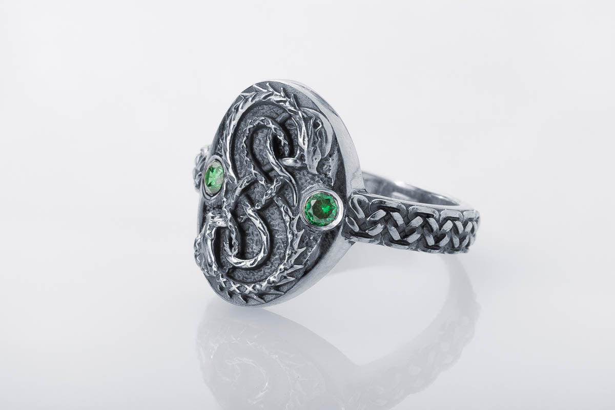 Bague Viking Saga du Nord — Argent 925