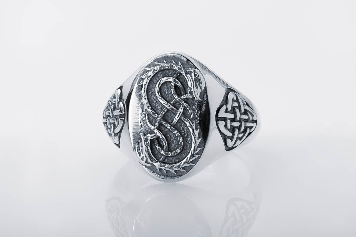 Bague Viking Longue Traversee — Argent 925