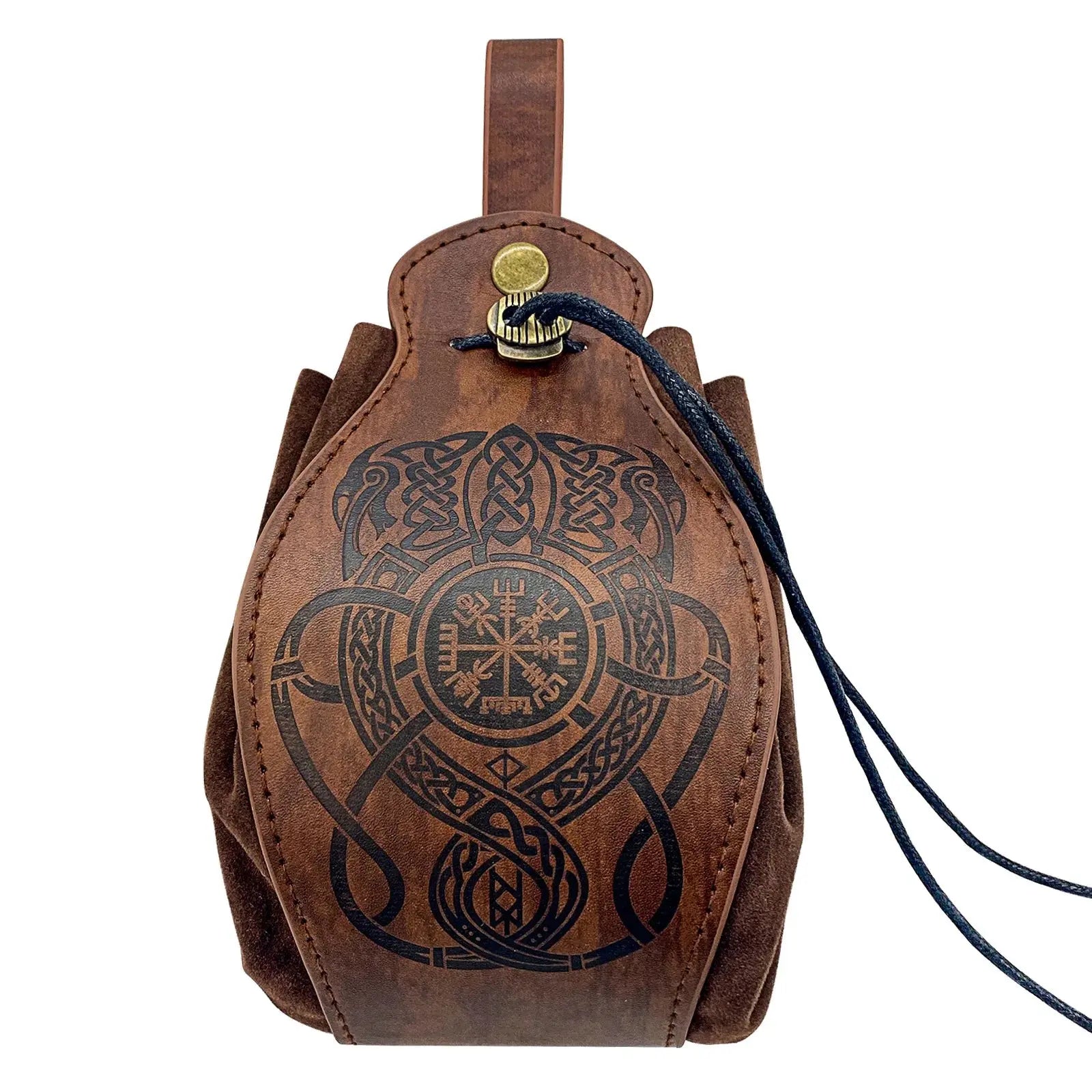 Sacoche de Ceinture Viking en Cuir - Viking Héritage