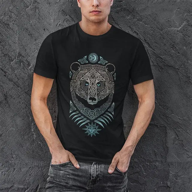 T SHIRT OURS BERSERKER - Viking Héritage