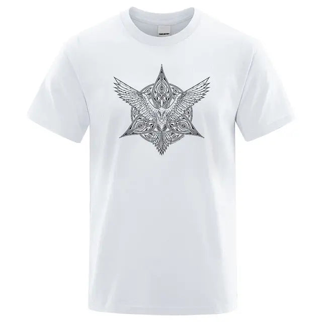 T-SHIRT VIKING HUGIN - Viking Héritage