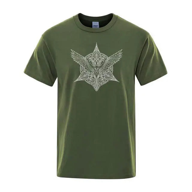 T-SHIRT VIKING HUGIN - Viking Héritage