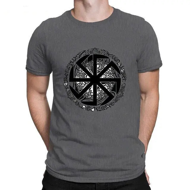 T SHIRT VIKING SOLEIL NOIR - Viking Héritage