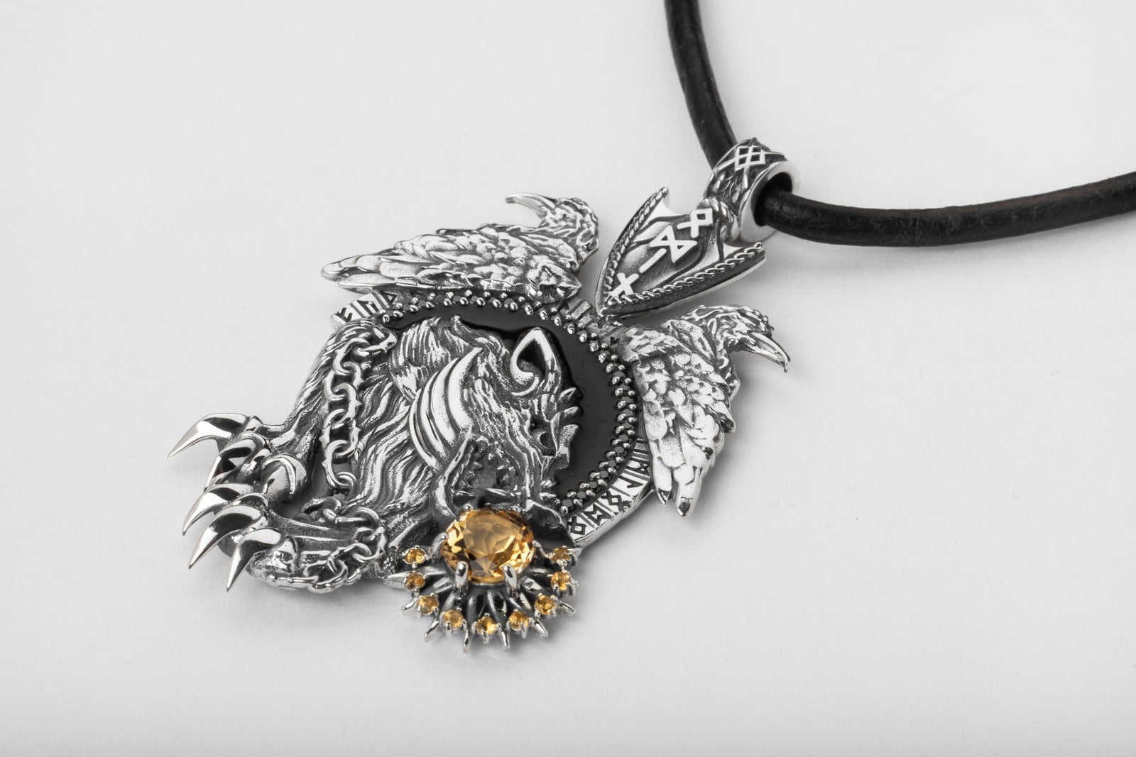 Pendentif Viking Grand Modèle — Argent 925