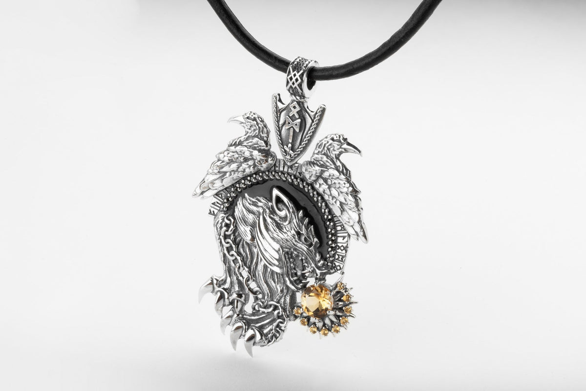 Pendentif Viking Grand Modèle — Argent 925