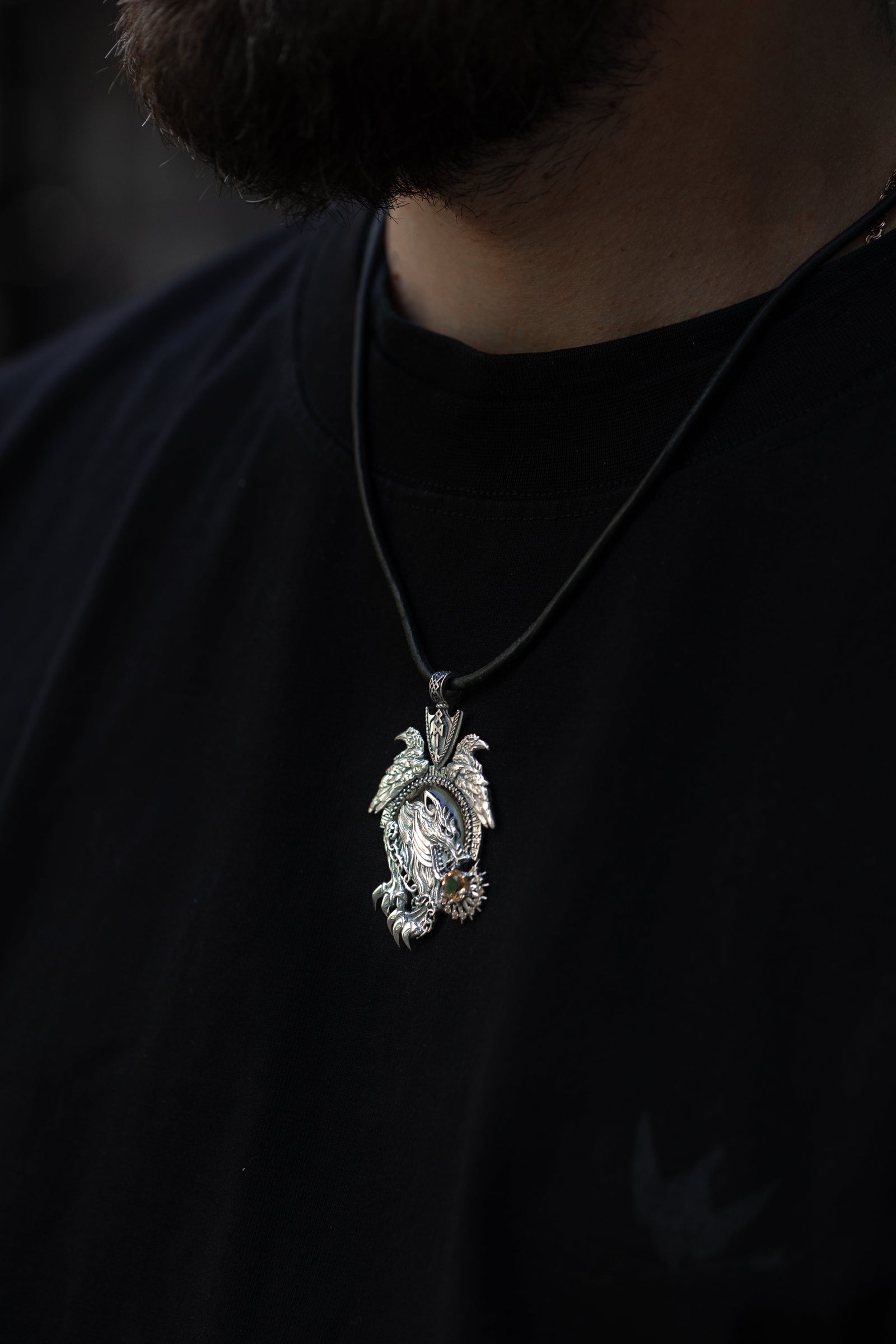 Pendentif Viking Grand Modèle — Argent 925