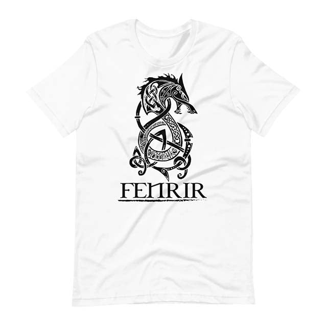 T Shirt Viking Fenrir | Viking Héritage