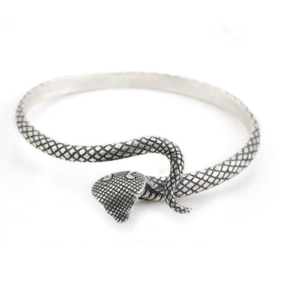 Bracelet Serpent Argent Pour Homme | Viking Héritage